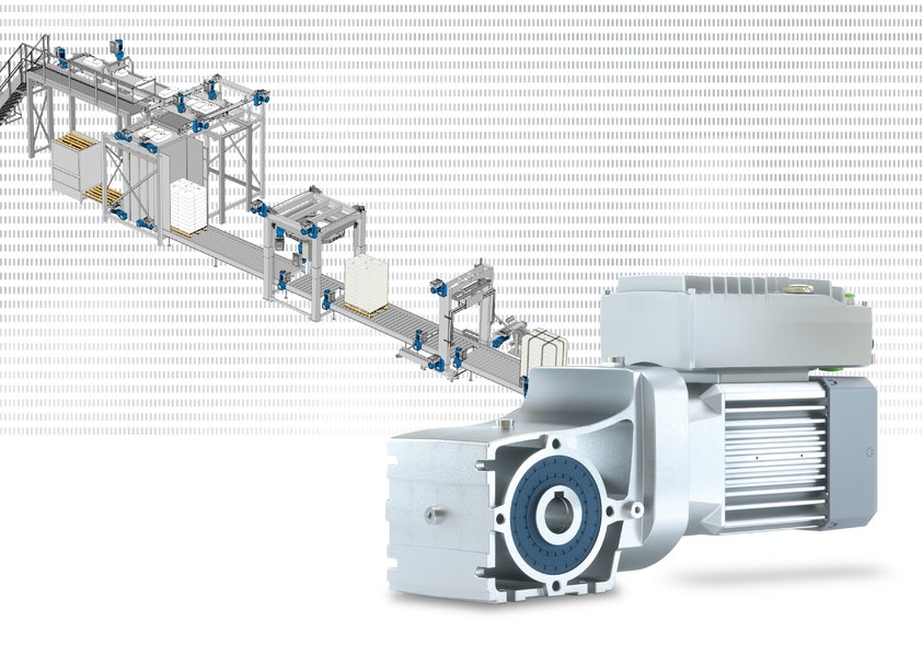 Tecnología de accionamiento controlado NORD con convertidores de frecuencia descentralizados para embalaje de final de línea 